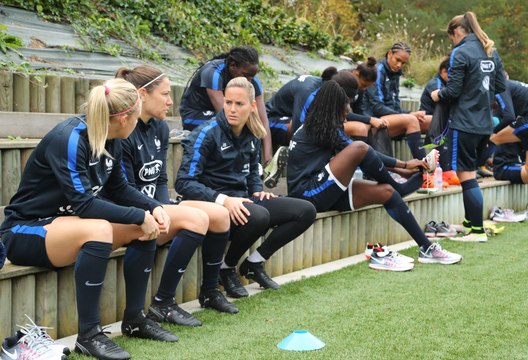 Equipe de France Féminine : circuits d'échauffement I FFF 2017
