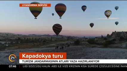 Turizm bölgelerinde görev için hazırlanıyorlar