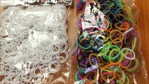 браслет КУБИКИ из резинок Rainbow loom. Как плести браслет из резинок. Rainbow loom bracelet