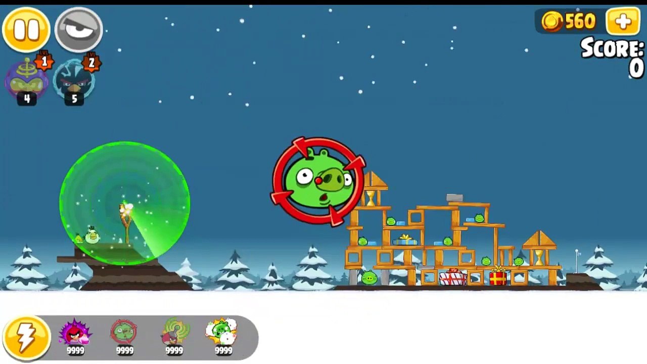 Angry Birds Seasons Seasons Greedings All levels