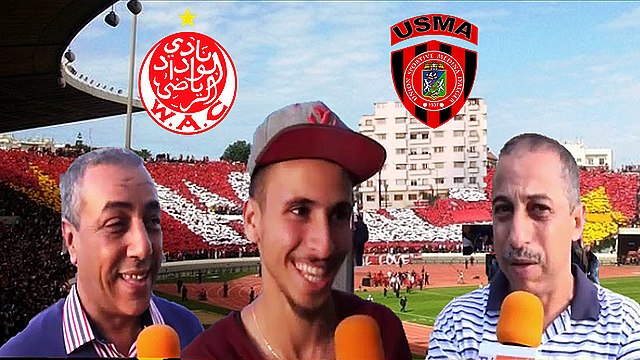 تقرير قناة جزائرية عن آراء الشارع المغربي بخصوص مبارة الوداد و إتحاد العاصة 21-10-2017