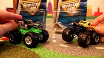 Hot Wheels Monster Jam vs Cars Disney Pixar Lightning McQueen Mater Wrestling King of the Hill