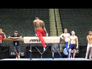 John Orozco - 2011 Visa Championships Podium Training - Pommel Horse