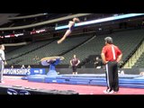 Bridgette Caquatto - 2011 Visa Championships Podium Training - Vault