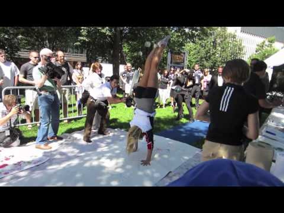 2011 Visa Championships Opening Ceremony and Painting in the Park