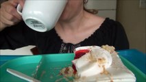 ASMR: Pastel De Tres Leches | Three Milks Cake | Eating Sounds