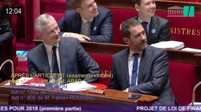 Le surarmortissement c'est comme la coke , un député a trouvé un moyen de glisser un peu d'humour pendant les débats du projet de loi de Finance