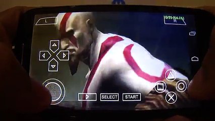 Moto E - XT1021: God of War: Ghost of Sparta PSP Android 4.4.2 Emulador PPSSPP v0.9.8