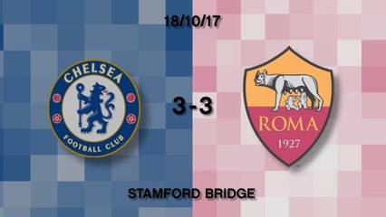 Chelsea 3-3 Roma in words and numbers
