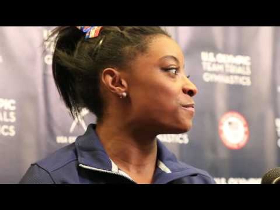 Simone Biles - Interview - Podium Training - 2016 U.S. Olympic Team Trials