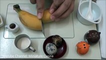 Miniature Food Cooking: Mini food Banana Pancake (kids toys channel cooking) (tiny edible food )