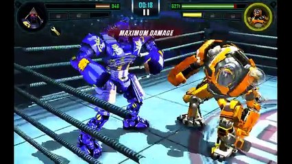 Real Steel WRB FINAL Noisy Boy VS ALL GOLD ROBOTS Series of fights NEW ROBOT (Живая Сталь)
