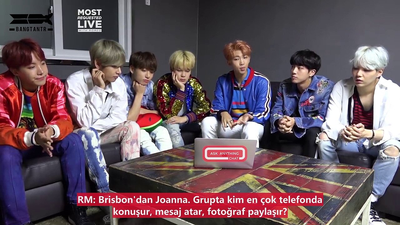 [Türkçe Altyazılı] Ask Anything Chat - BTS (Part 2)