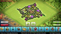 BEST Town Hall Level 8 (TH8) Defense: Clan War/Trophy Base: 4 Mortars Setup #2 (Clash of Clans)