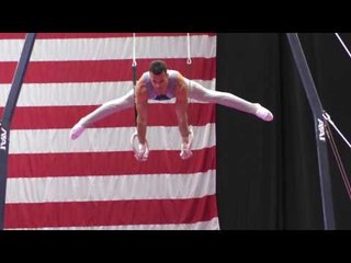 Danell Leyva – Still Rings – 2016 P&G Championships - Sr. Men Day 2