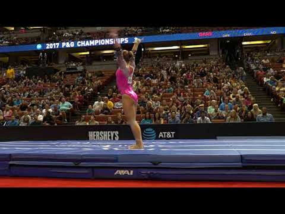 Emily Gaskins - Vault - 2017 P&G Championships - Senior Women - Day 1