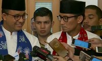 Anies-Sandi Bahas Antisipasi Banjir