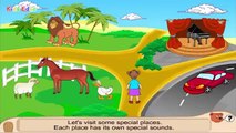 Learn All About Sounds: Animals, Musical Instruments, Noise Machines; Educational Videos for Kids