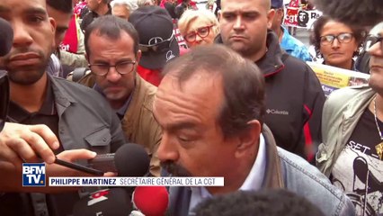 Loi Travail: "Il n'y a aucune raison qu'on ne dénonce pas la politique du gouvernement", lance Martinez