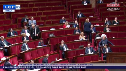 Le craquage d’un député sur la cocaïne à l’Assemblée nationale (Vidéo)