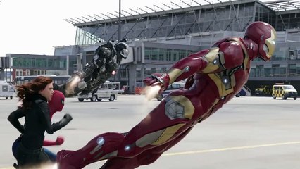 Combat Spiderman VS Giant-man dans Civil War