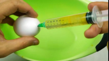 What Happens If You Inject Glow Stick Fluid in Egg