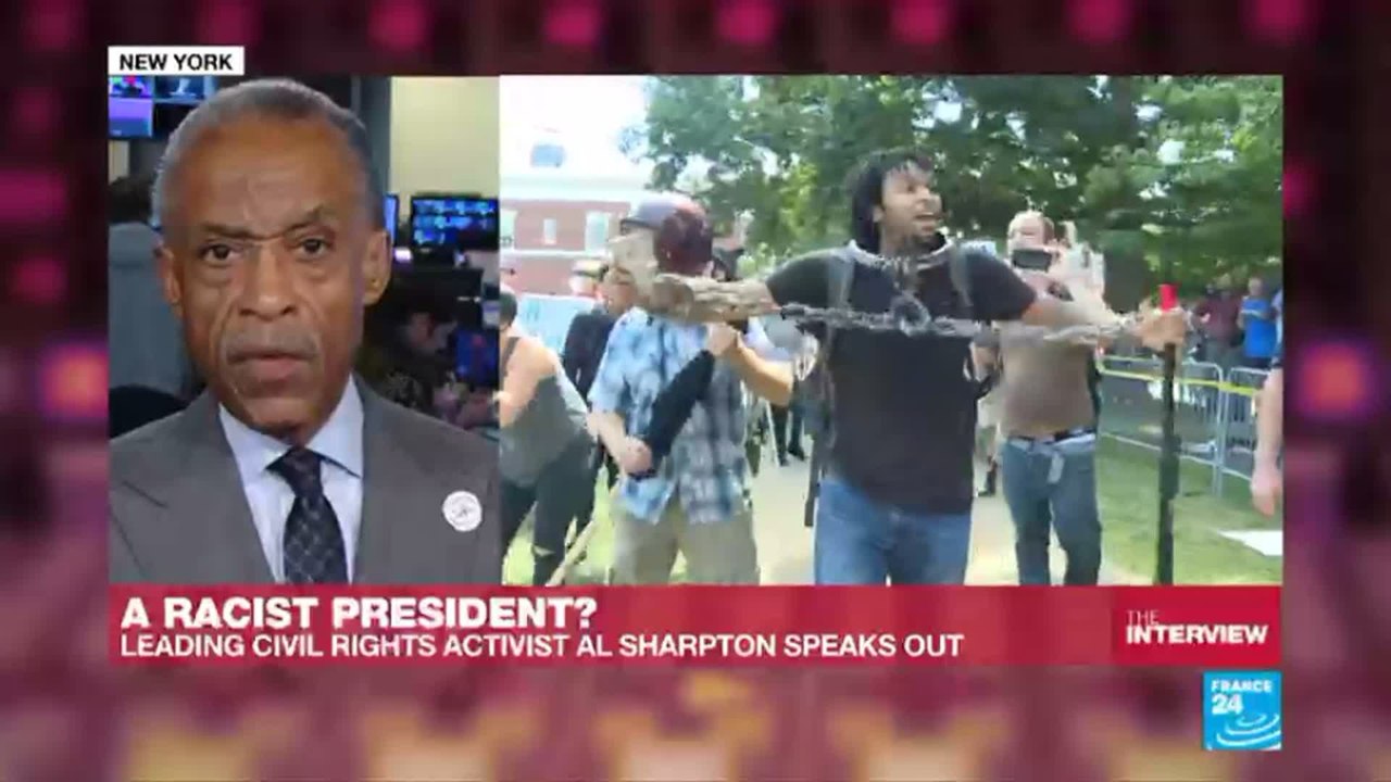 US - Sharpton lashes out at Trump for allegedly saying to killed soldier''s widow "he kew what he signed up for"