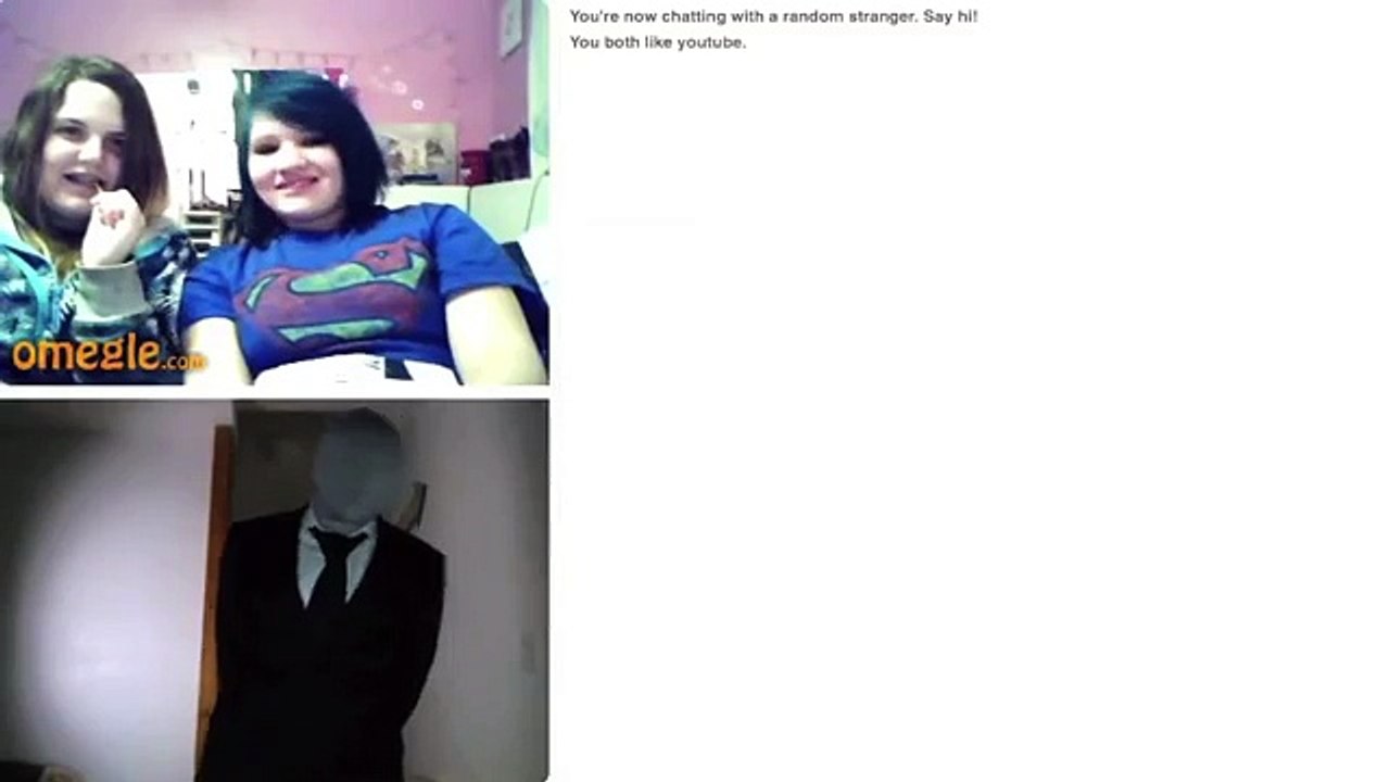 Slenderman on Omegle!