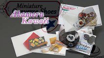 Miniature Converse inspired Shoes/Sneakers - Polymer clay & fabric tutorial