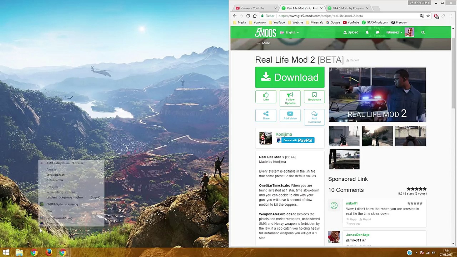 GTA 5 Real Life Mod - Download