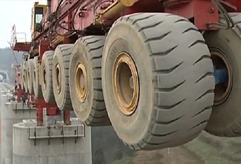 Chineses inventam máquina de construir pontes que vai revolucionar o mundo! É incrível como funciona!