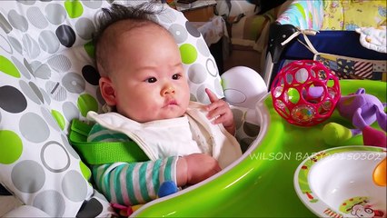 Day174 - Wilson Baby Hates The Jolly Jumper Very Much, Discovering Things more..