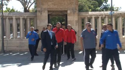 Ampute Futbol Milli Takımı'ndan Mevlana Müzesi'ni Ziyaret