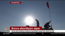 Sınıra akordiyon siper