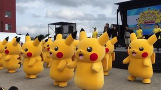 goyang pokemon pikachu...pokemon pikachu dance funny