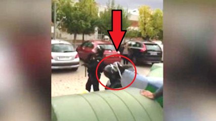Impactante! Detenido en Cataluña autor de patada en la cabeza a un guardia civil durante el 1-O