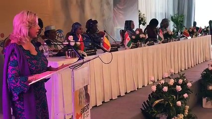 "SWEDD" Discours de Mme Dominique Ouattara, 1ère dame de Côte d'Ivoire