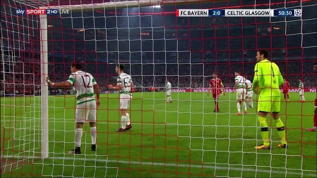 3-0 Mats Hummels Goal UEFA Champions League Group B - 18.10.2017 Bayern München 3-0 Celtic FC