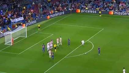 Lionel Messi  Goal HD - Barcelona	2-0	Olympiakos Piraeus 18.10.2017