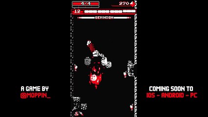 Downwell gameplay