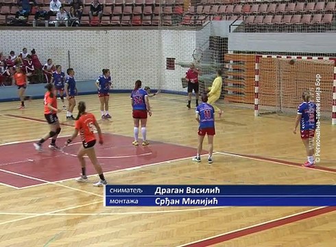 Rukometašice Bora nerešeno sa ekipom Nove Pazove, 19. oktobar 2017. (RTV Bor)