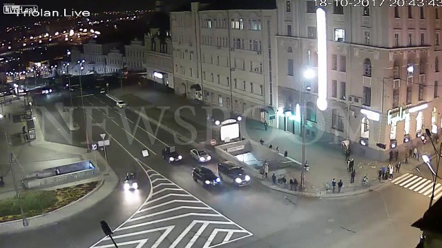 Surveillance video captures the accident in Kharkov that killed 5 and injured others