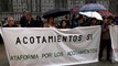 Protesta en Oviedo contra la oleada de incendios forestales y manifiesto de las ONGs de Asturias