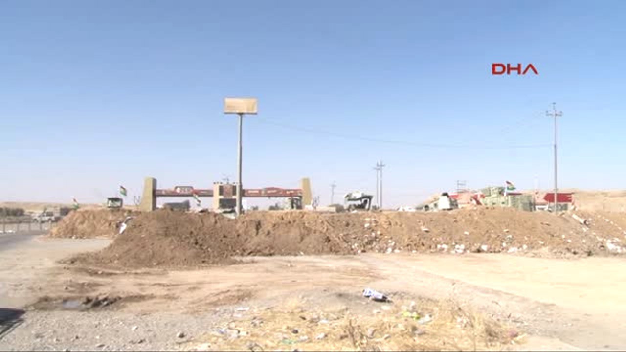 Diyarbakır Peşmergeler, Erbil-Kerkük Karayoluna Yığınak Yaptı