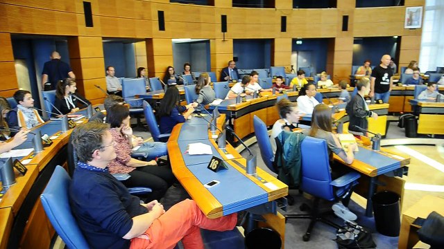 Les jeunes élus du conseil départemental