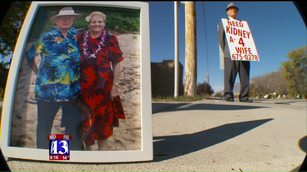 74-Year-Old Man Going the Extra Mile to Find Wife a Kidney Donor