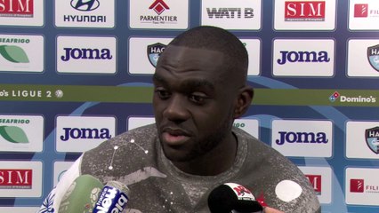 Avant HAC - Châteauroux, interview d'Amos Youga