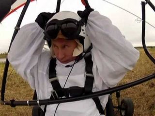 Putin turnalarla birlikte "umuda" uçtu