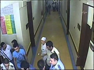 Doktora saldırı, güvenlik kameralarına yansıdı