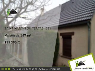 Maison A vendre Saint martin du tertre 147m2 - 199 395 Euros